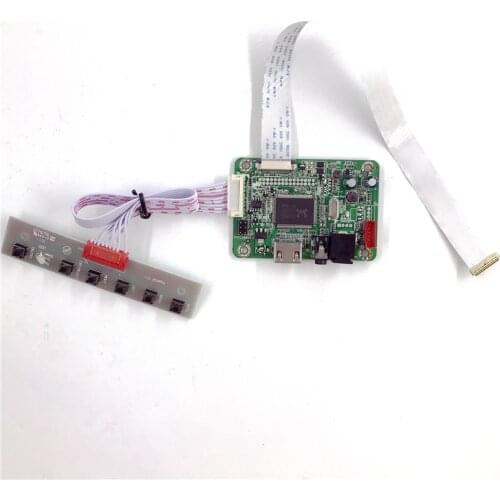 RTD2556 smaller size HDMI-compatible EDP Lcd driver board kit for M116NWR4 R1 1366X768 panel 1Lane eDP for EASY repair