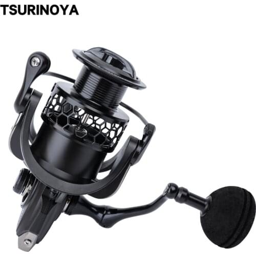 TSURINOYA Spinning Fishing Reel NA 4000 5000 9BB 5.2:1 Grae Ratio Saltwater Coils Fishing Reel Carp Fishing Tackles