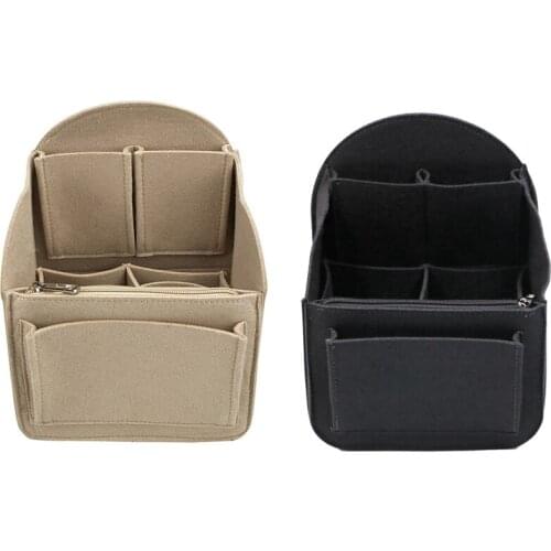 Felt Backpack Insert Organizer Storage Bag Universal Bag In Bag Men Women Shoulder Tote Bags Handbag Organizers