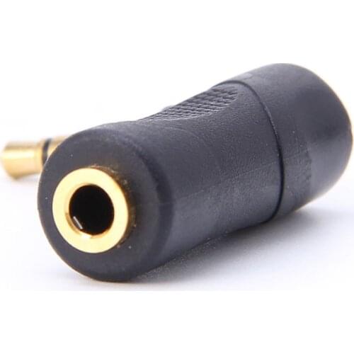 1PC 3.5mm Jack Right Angle Male To Female Stereo Headphone Plug Adapter