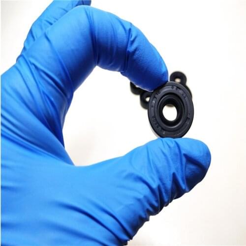 10PCS ID11 and 12mm inner diameter 11mm and 12mm black color NBR oil sealings NBR oil seals TC NBR oil sealing