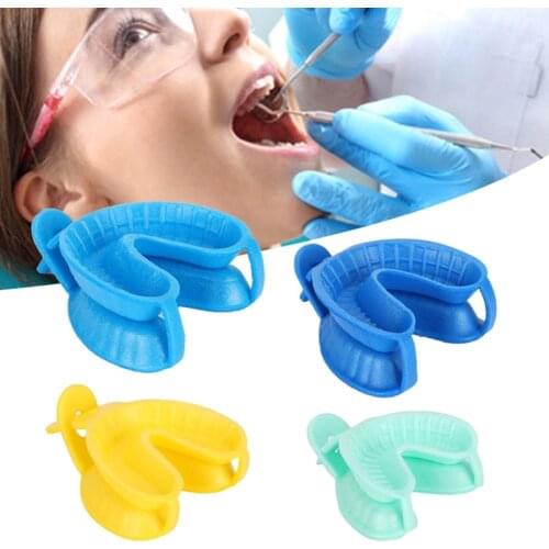 10Pcs/Set Dentistry Fluoride Tray Dual Arch Trays Dental Accessory Tools