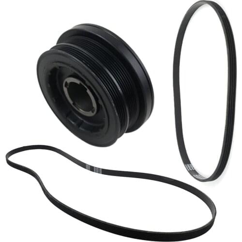 AP03 For BMW 3 5 7er E46 E90 E92 E60 E61 E65 E66 E67 X3 E83 525d 530d 535d 730d 330d 330xd Crankshaft Pulley Set 11237793593