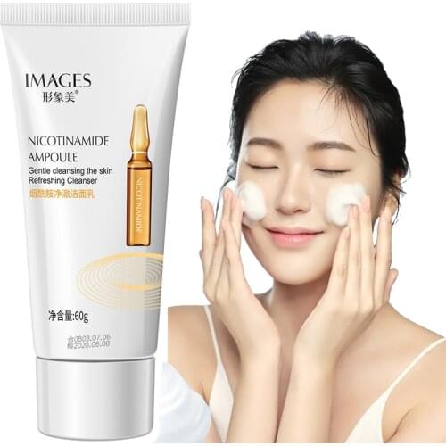 Korean Remover Deep Cleanser Foam Water-oil Balance Moisturizing Oil-Control Face Washing Products Hyaluronic Acid Nicotinamide