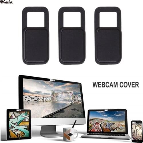 WebCam Cover Shutter Magnet Slider Plastic for iphone Laptop Camera Web PC Tablet Smartphone Universal Privacy Sticker