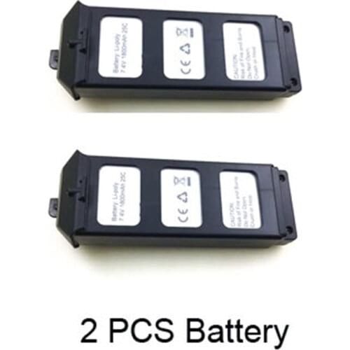 7.4v 1800mah Li-po Battery For MJX B5w Bugs 5w / JJPRO X5 RC Quadcopter Drone Spare Parts Accessories