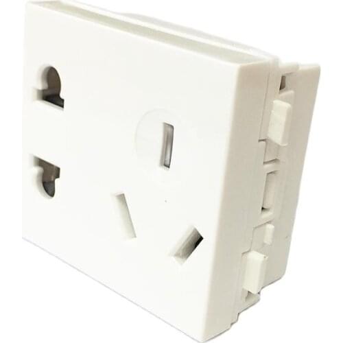 Wall Socket Switch Power Socket Adapter with Three Holes/2 holes Outlet Wall Power Strip Plate Panel Plug US UK plug