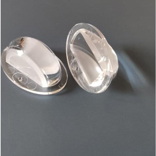 #NJHM-38 High quality LED Lens, Window lamp lens, Lens Size: 38X25X16mm, Degree: 5X120, Clean surface, PMMA