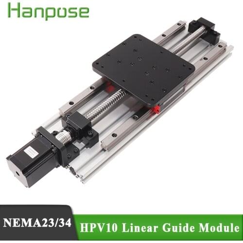 Sfu1605 HPV10 23hs10028 Stepper motor Linear1200 1300 1400 1500 mm liner module ballscrew router kit Reprap