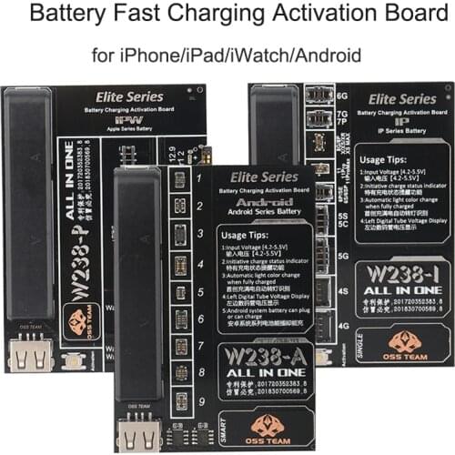 Universal Battery Fast Charging Activation Board for iPhone 4-11 Pro Max iPad iWatch Android Test Fixture SmartPhone Repair