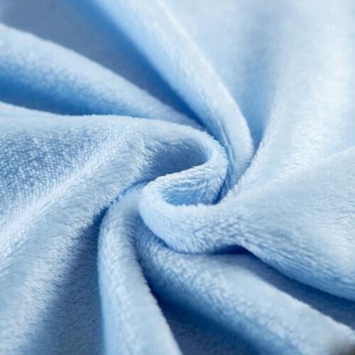 Faux fur Thickened flannel coral fleece fabric autumn and winter home pajamas blanket toy fabric