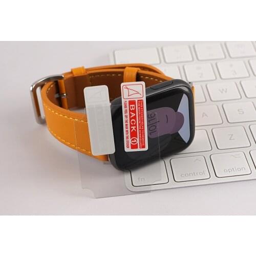 3D Cutaway Design Curved Full Cover Film For Apple Watch Series SE 6 4 5 40mm 44mm Screen Protector For Series 1 2 3 38 42mm