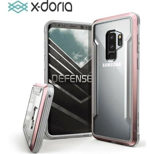 X-Doria Defense Shield Phone Case For Samsung Galaxy S9 Plus Military Grade Drop Tested Protective Case For S9 Aluminum Cover