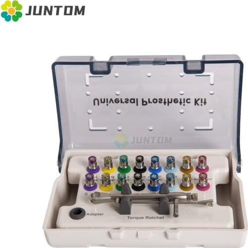 1 Whole Set Dental Implant Restoration Tool Kit JT-I200 Dental Universal Implant Torque Screwdrivers Wrench 10-70NCM with Driver