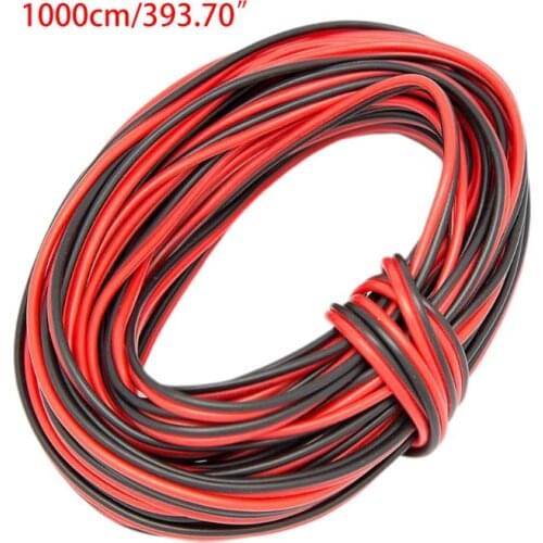 2021 New 10M 18/20/22 Gauge AWG Electrical Cable Wire Tinned Copper Insulated LED Strip