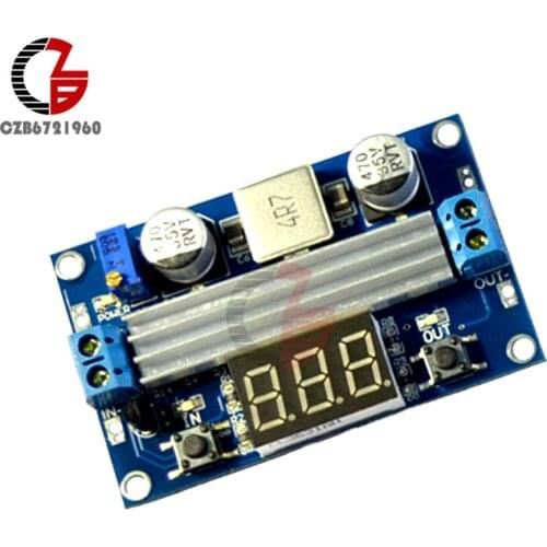 3~35V To 3.5~35V 100W Adjustable DC Step-up Boost Voltage Converter Module TOP