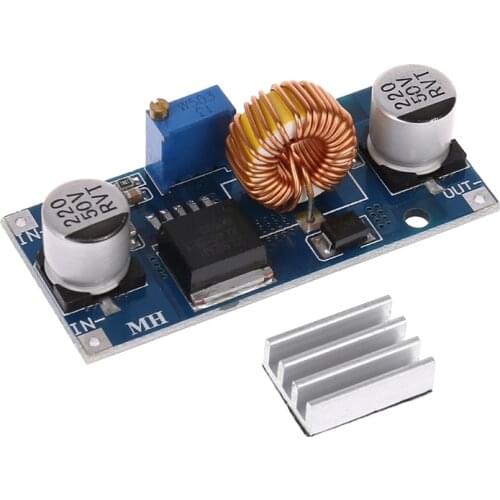 4-38V to 1.25-36V 5A 60W DC-DC adjustable Step-down power supply module voltage regulator module DC Buck module