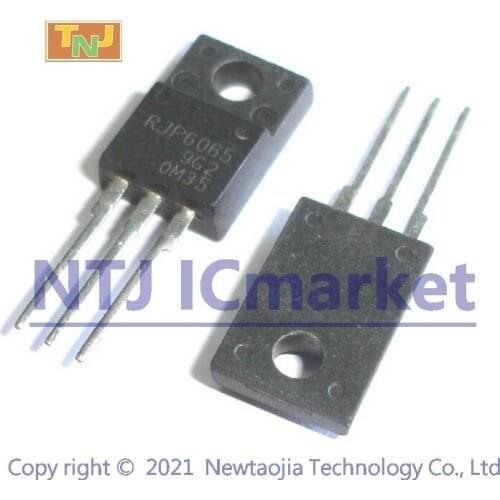 5 PCS RJP6065 TO-220F Silicon N Channel IGBT High Speed Power Switching Transistor