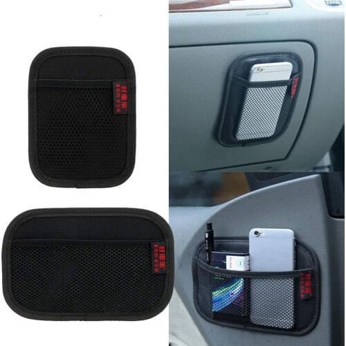 Car Storage Net Bag Stowing Tidying Oxford Fabric Pocket Automotive Pocket Car Seat Back Organizer Bedside Mobile Phone Bag