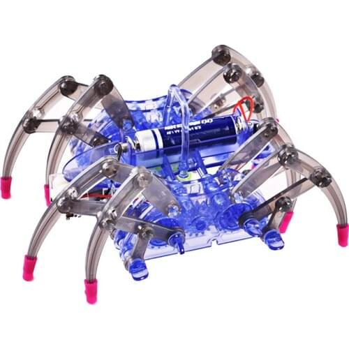 DIY Spider robot technological inventions electric crawling RC toy assembly RC Robot kit