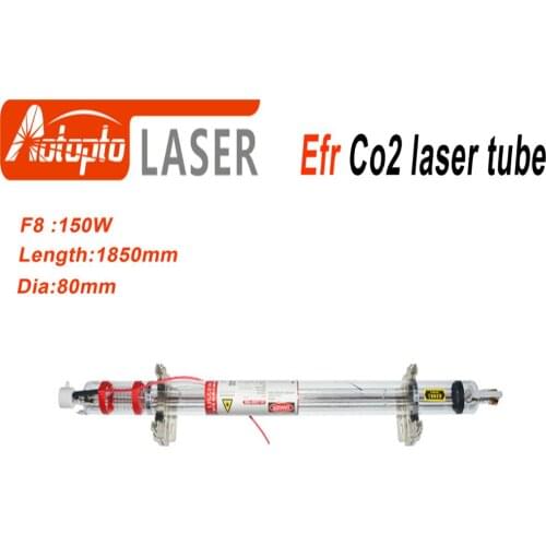 Efr CO2 Laser Tube F8 150W-165W for CO2 Laser Marking Engraving Machine Wooden Box Packing