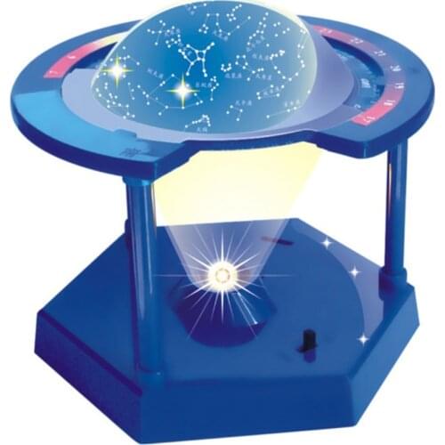 Electric Constellation Projector Kids Technology Starry Sky Light Educational Toys for Children Planet Universe Science Baby Toy