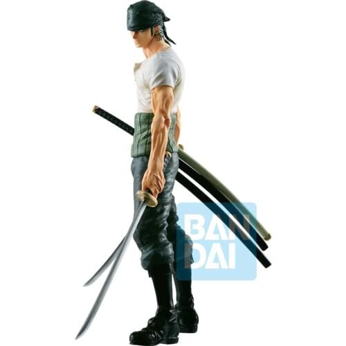 Tronzo Banpresto Original One Piece 20th Anniversary Masterlise Roronoa Zoro Action Figure Anime OP Zoro Figurals Overseas Limit