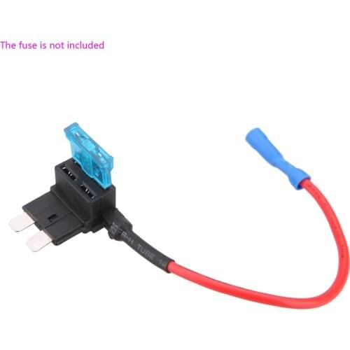 KKMOON 12v Add-A-Circuit Tap Piggy-Back Standard Blade Fuse Holder ATO ATC