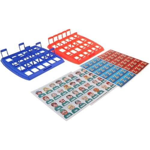 Who Is It Board Game Reveal Who Your Player Is Traditional Deductive Suspect