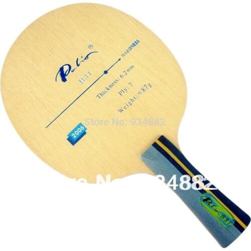Palio official B-31 B31 table tennis blade 7ply pure wood fast attack with loop for table tennis racquet game ping pong game
