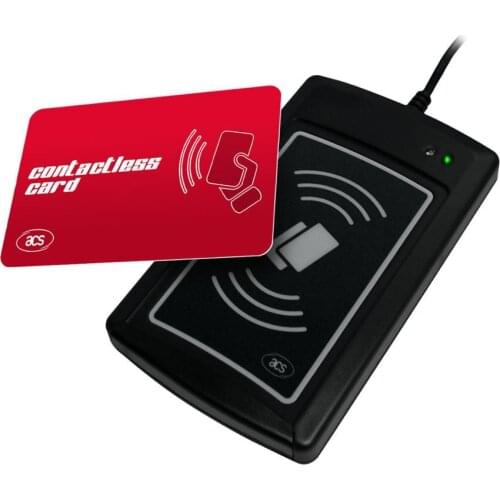 USB Mi fare UID ISO 14443 Contactless Smart Card Reader Support HID Keyboard Class ACR1281U-C2