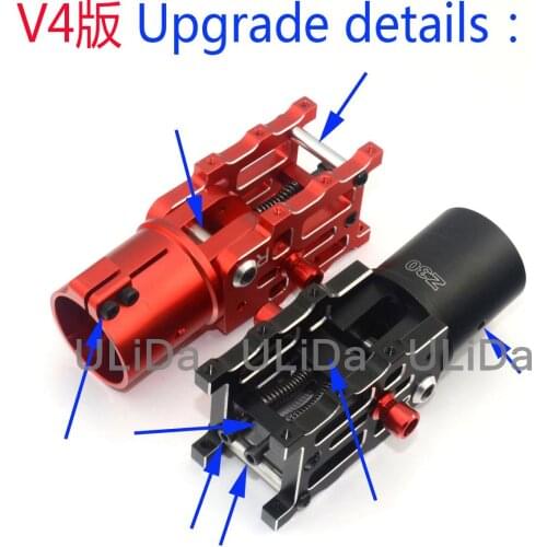 Z30 Updated V4 CNC Aluminum Alloy 1050 D30 Spring-type Folding Copter Arm Connector For 4/6/8 Axis Multirotor Quadcopter