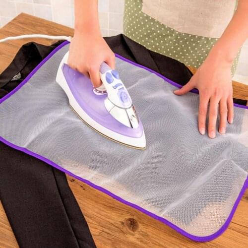 1PCS 40x60cm High Temperature Resistance Ironing Scorch Heat Insulation Pad Mat Household Protective Mesh Cloth Cover