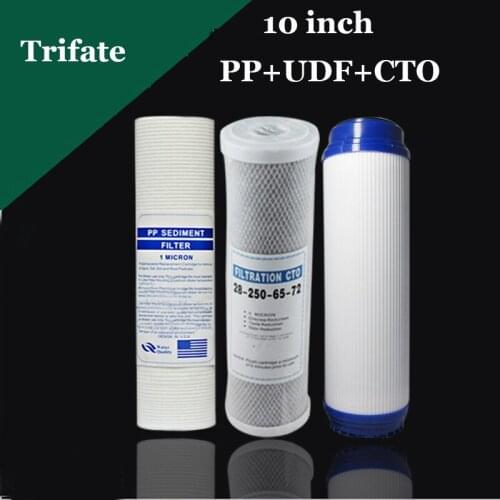 3 pieces/lot 10" PP 1 or 5 micron for water filters household water purifier for reverse osmosis system sand filter for water
