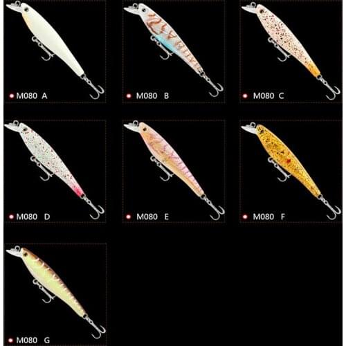 3D Simulation Eyes 7Colors 6.5cm/3.8g Plastic Hard Bait Lure Bait 8#With Sharp Hook Ring Floating Beads Bionic Fake Fishing Bait
