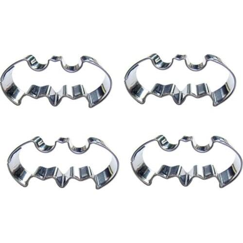 Mini Bat shape 5 piece biscuit cutting molds, baking tools, cake decorating soft candy tools