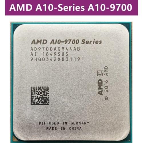 AMD A10-Series A10-9700 A10 9700 3.5 GHz Quad-Core CPU Processor AD9700AGM44AB Socket AM4