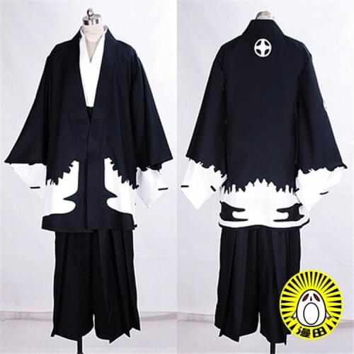 Free shipping Cartoon Anime HITMAN REBORN Cosplay Rokudou mukuro kimono Cos Woman Man Halloween Party Cosplay Costume