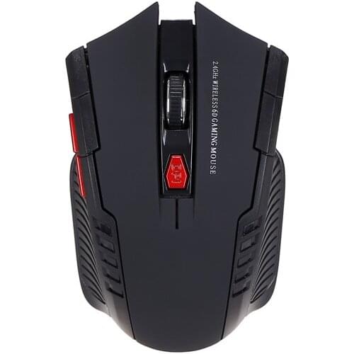 QUWIND 2.4GHz 1600DPI Gaming Mouse Wireless Mouse With On/Off power switch