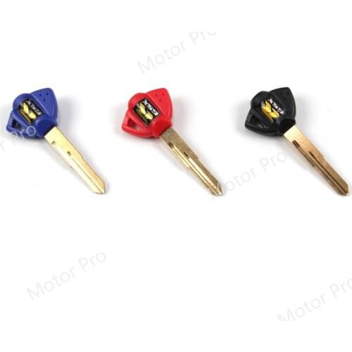 Uncut Blade Blank Key For SUZUKI GSXR 600 750 1300 HAYABUSA With Logo GSX-R 600 750 1300 GSX R600 R750 R1300 GSXR750 GSX1300R