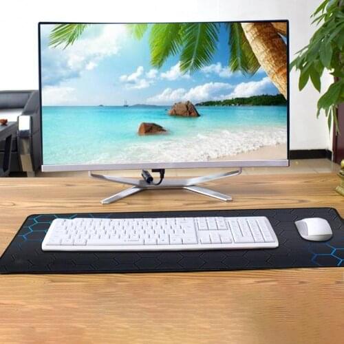 ZUOYA Mousepad Soft And Comfortable Large Anti-slip Washable Rubber Material Computer Gaming Keyboard LED Mouse Pad For Office
