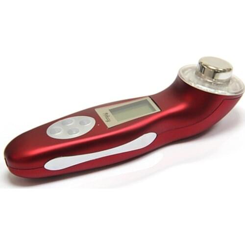 Skin Colors Ultrasonic skin Massager Galvanic Sonic Face LED Photon 3MHZ Care Ultrasound Massage 3 Body Beauty Spa Equipment