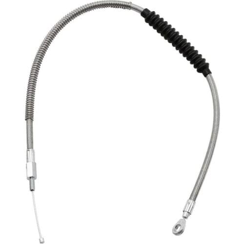 Motorcycle 80cm 31.5" Braided Clutch Cable For Harley Road Street Glide Road King FLHRC FLHTCU FLHR 08-13 FLTRX FLHTK 10-13