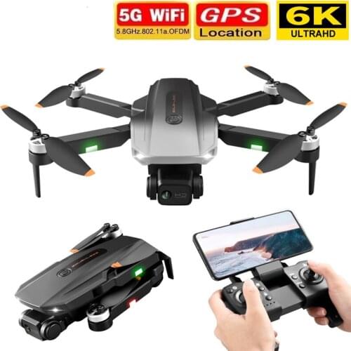 New RG101 GPS 6K Drone Dual HD Anti-Shake Gimbal Brushless Quadcopter 5G WIFI FPV Professional Aerial Photography RC Helicopter