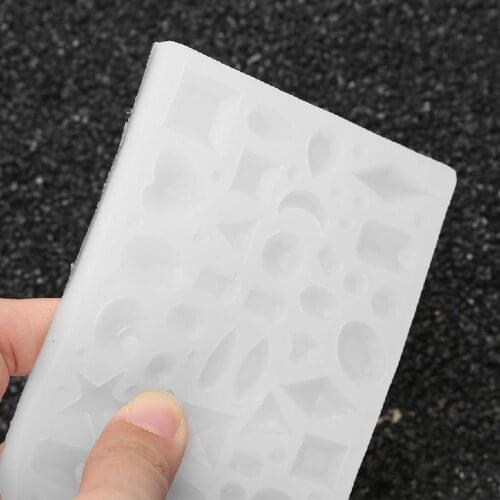 Different Type Moon Geometric Star DIY Silicone Mold Mould 3D For Resin Decorative Craft DIY Pendant Jewelry Cake Making Tool