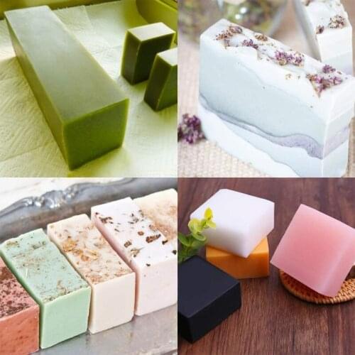 YYSD Silicone Loaf Mold for DIY Crafts & Soap Making Molds Rectangular Loaf Mold with Plastic Scraper for Handmade Soap