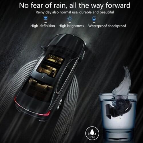 Haoyuehao 2021 New Car Door LED Projector Light Startthe Wing s Wel come Lamp Atmosphere Light