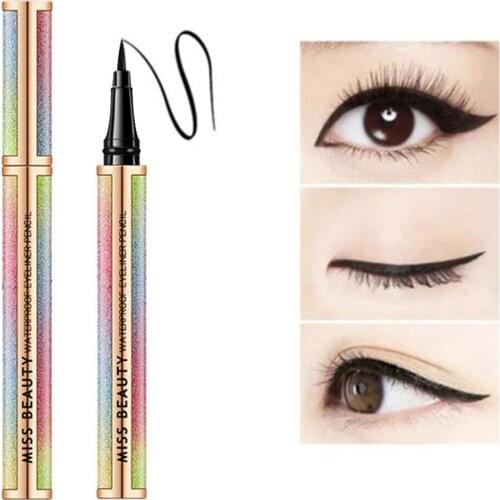 Waterproof Matte Colorful Eyeliner Pencil 8 Colors Long Lasting Makeup Liquid Eye Liner Green Eyes Cosmetics Pen