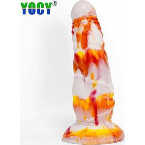 21*5.7cm Big Dildo Penis Soft Sexy Huge Dildo Female Masturbator Silicone Adult Anal Sex Toys Massager With Suction Cup Big Dick