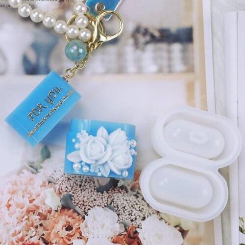 Airpods Case Cover Resin Mold Protective Charging Case Silicone Mold for Epoxy Resin Casting DIY Personalized Earbuds Case Cover